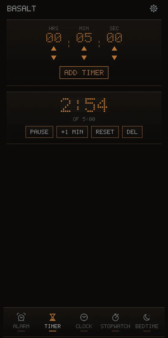 Counts past zero, add a minute